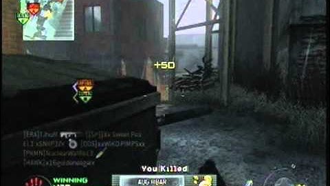 MW2 Insane AA-12 Killfeed