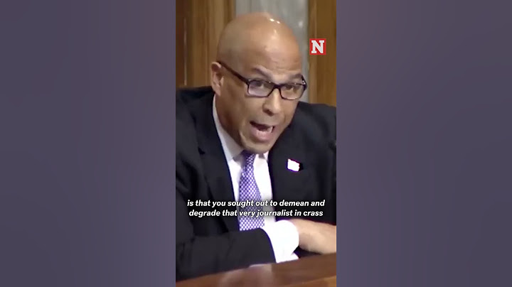 Booker Scolds Waltz For His 'Profound Cowardice' Over Signal Chat Scandal