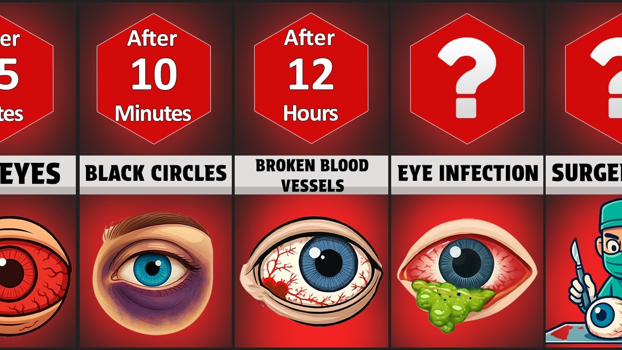 Timeline: What Happens If You Rub Your Eyes Nonstop ?