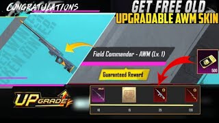 😱 Get Free Upgradable Old Rare AWM In Guaranteed Rewards 120 Free Crate Opening | PUBGM |PUBG MOBILE