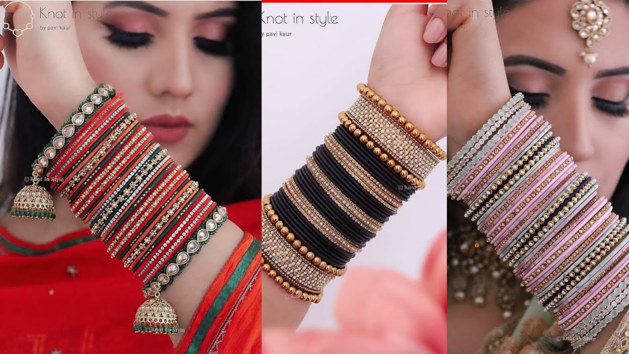 Bangles designs with thread ||Bangles design|| 