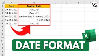 Date Format not change in Excel | Date Problem in Excel | You need to watch this