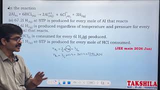 JEE Question on Mole Concept | Gas Volume at STP