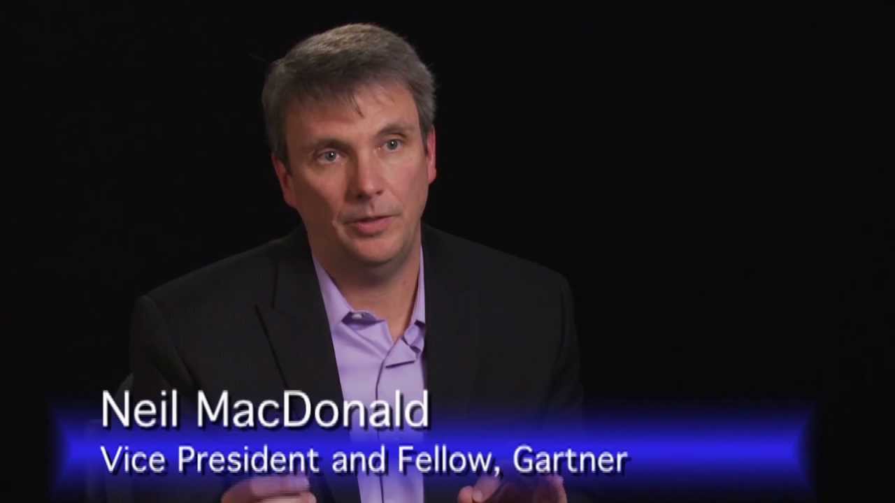 Gartner Neil MacDonald YouTube