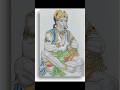 hanuman ji ki drawing #shorts #ytshorts #blogging hands