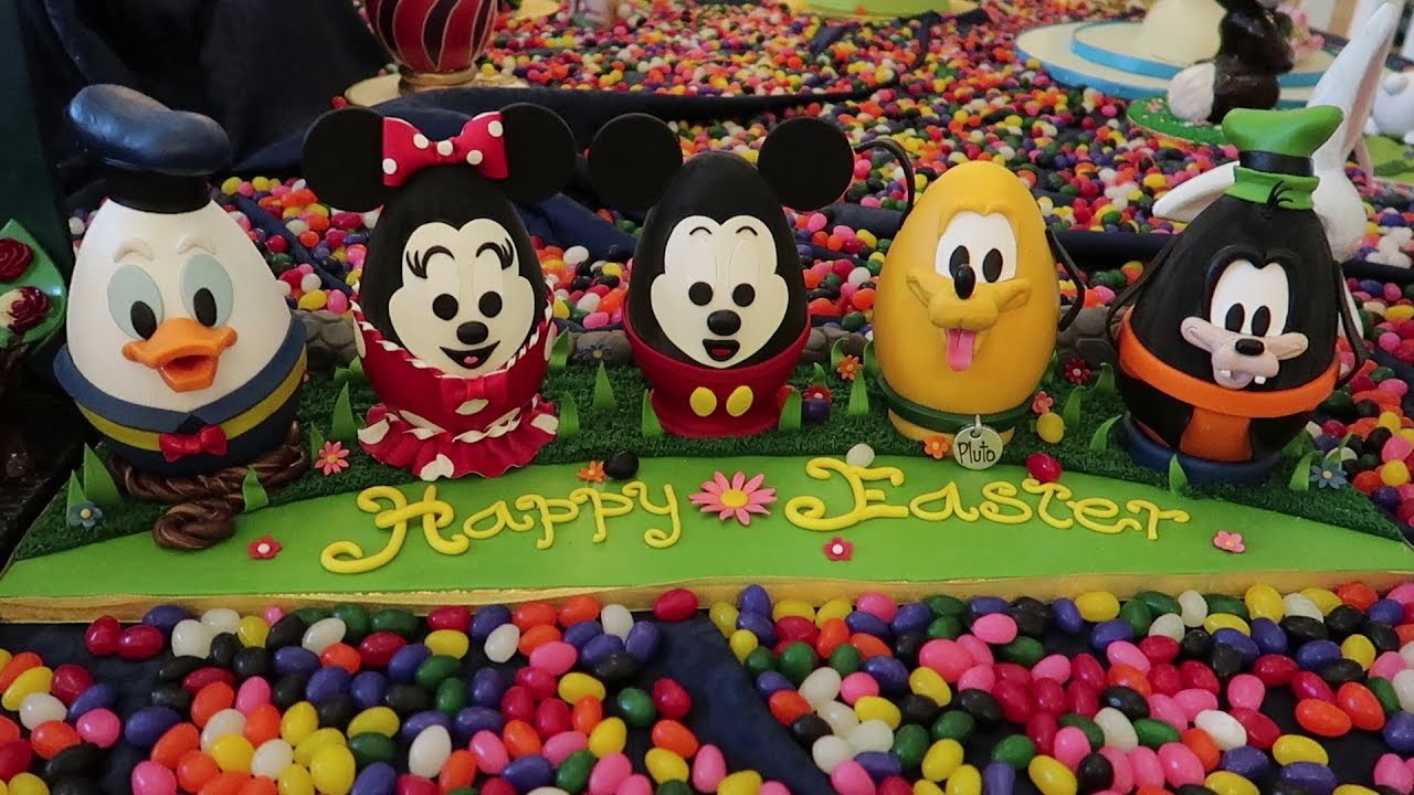 puppy paradise Walt Disney World Easter Eggs Made Of Chocolate At Grand Floridian & Beach Club Resorts!