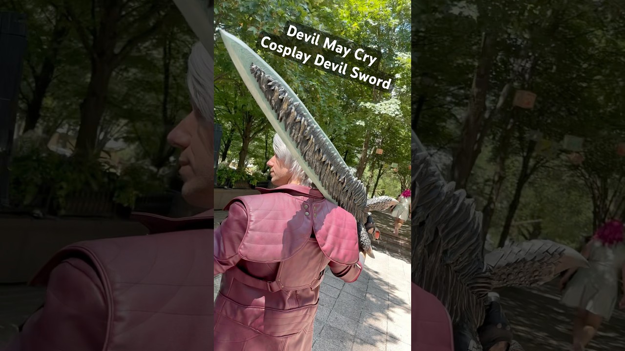 Devil May Cry Cosplay Sword Tutorial #devilmaycry #devilmaycrycosplay #cosplay