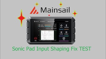 Creality Sonic Pad Input Shaping Fix Test and Mainsail introduction Ender 3 s1 (pro) sprite extruder