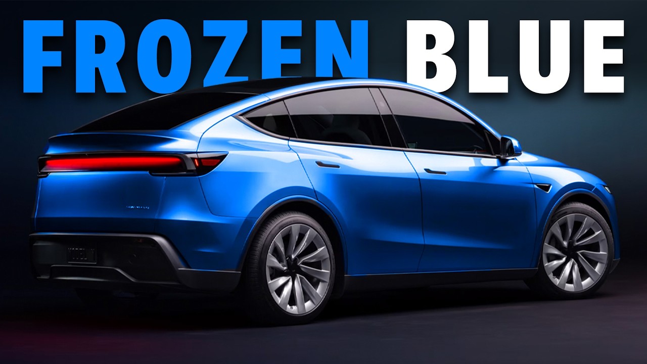 НОВАЯ модель Y Juniper получила PPF-фильтр Sapphire FROZEN Blue — выглядит НЕРЕАЛЬНО!