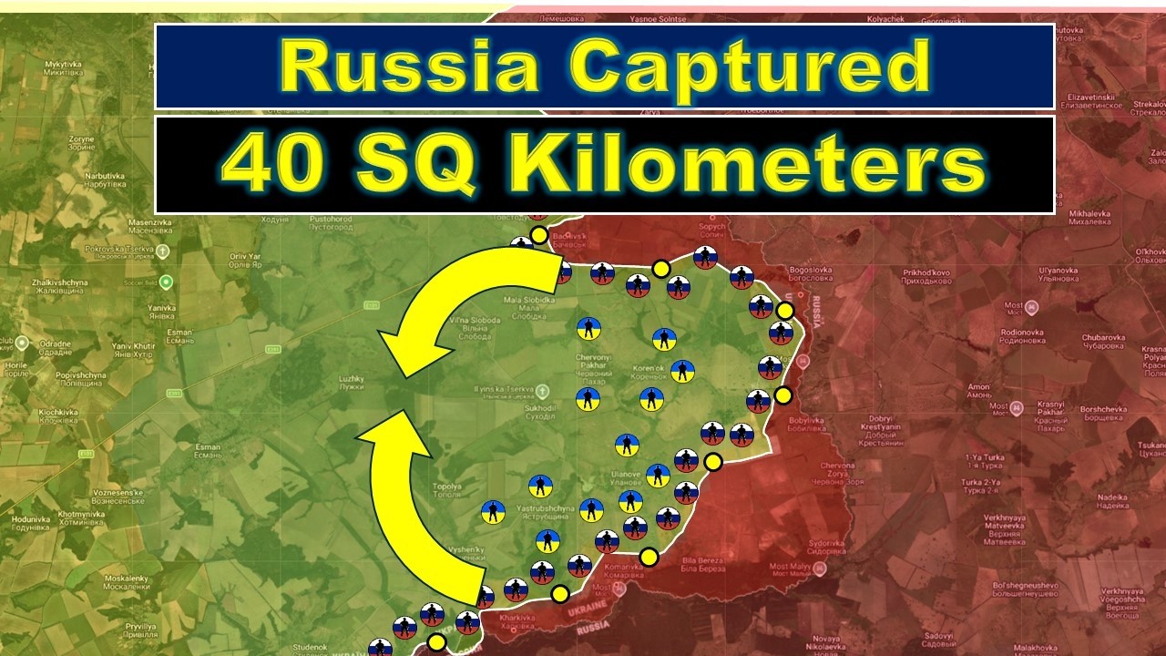 Russian Forces Caputred 40 SQ Kilometers