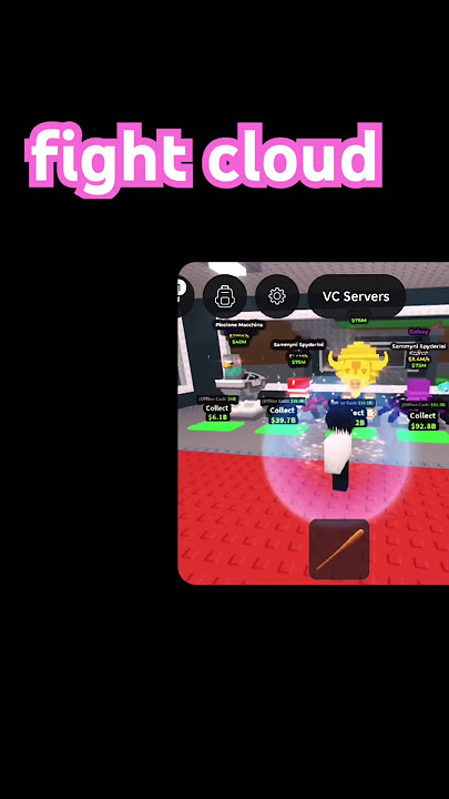 fight cloud girl #greenscreen