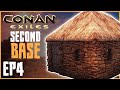 Building Our Cozy Base in Conan Exiles - Let&#39;s Play Episode 4 (2020)