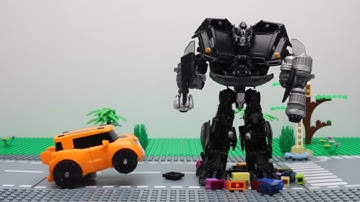 Tobot Robot Stop motion Hello Carbot Airplane Rescue Lego Transformers Aventure Mainan Car Toys