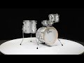 Gretsch Brooklyn Micro 4pc Shell Pack - Silver Sparkle Nitron