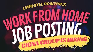 The Cigna Group Is Hiring | $17 -$19 an Hour | WORK FROM HOME 2023 #workfromhome #dedicateddiva