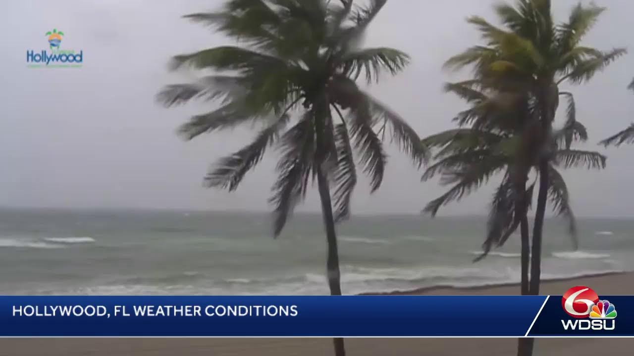 Potential Tropical Cyclone One slowly moving towards Florida
