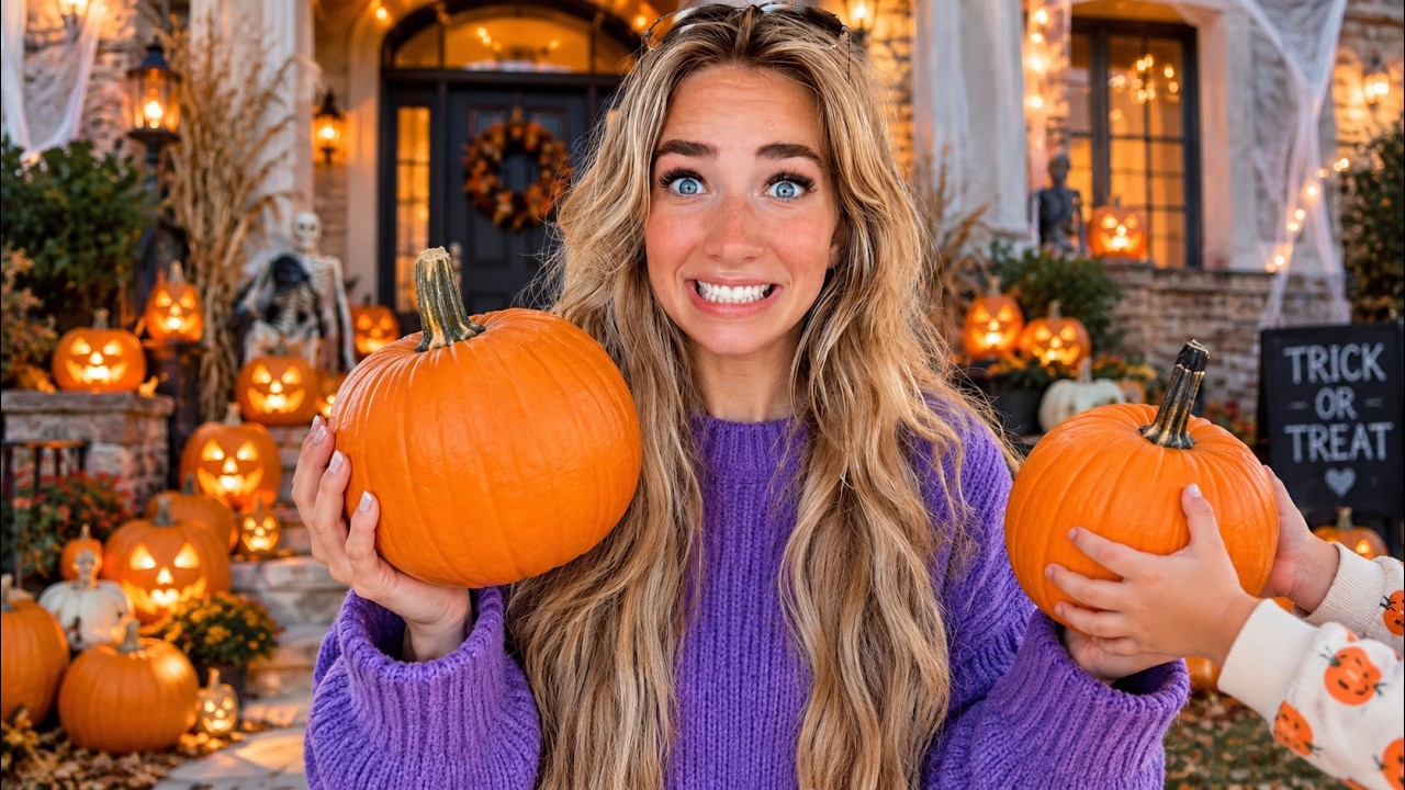 WE’RE DECORATING FOR HALLOWEEN WAY TOO EARLY! 🎃