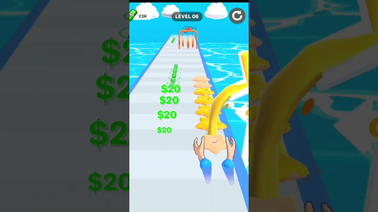 Star Donut Stack  Running Game Play