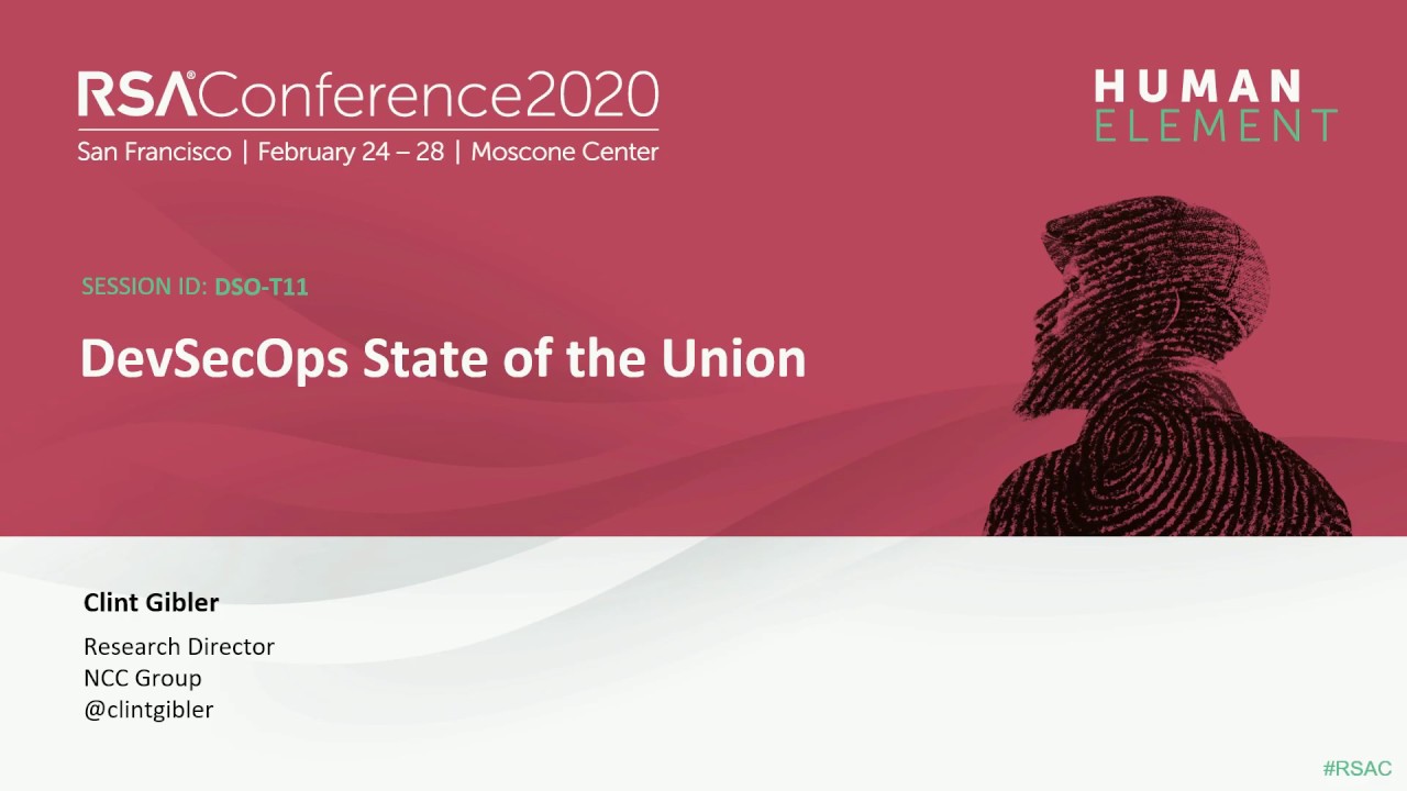 DevSecOps State of the Union