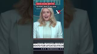 "Talks Hit Dead End?" Leavitt Denies 15-Point Iran Plan, Says Talks Productive & Ongoing | VERTEX