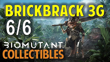Brickbrack 3G: All Area Objectives & Superb Loot | Biomutant (Collectibles Location Guide)