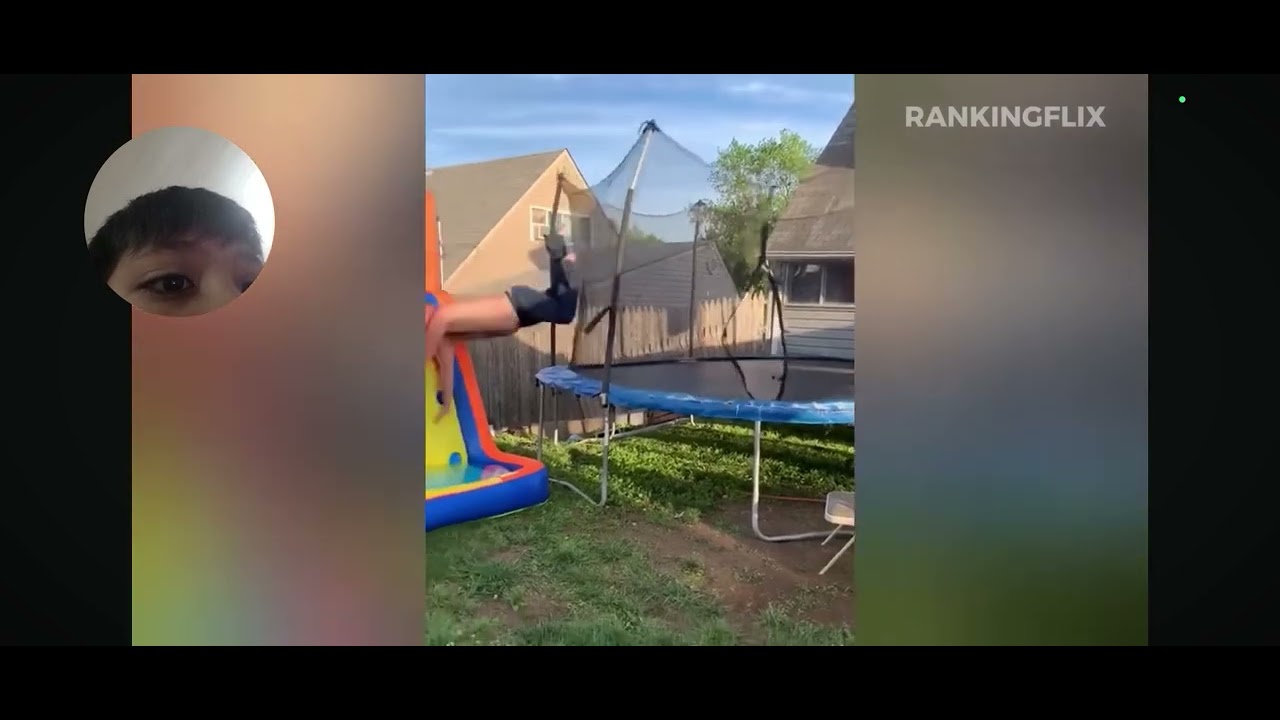 try not to laugh trampoline edition