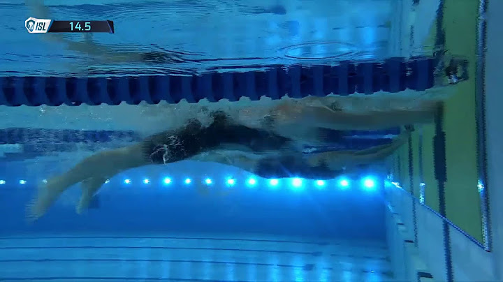 Julia Sebastián sigue batiendo récord en la Liga Mundial de Natación