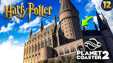 Expanding HOGWARTS CASTLE in Planet Coaster 2! (#12)