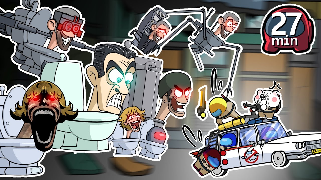 SKIBIDI TOILET ALL EPISODES COMPLETE EDITION l Among Us Animation