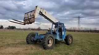 Lot #3197: Gradall 535 B6 Forklift Telehandler  Zoom Boom