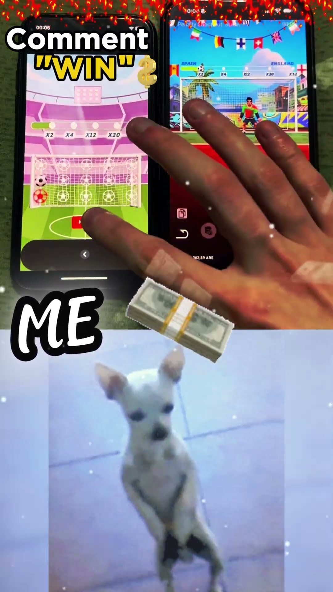 penalty shoot-out casino