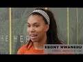 Flashback: Ebony Nwanebu Returns After Injury as a Leader for Texas