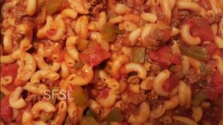 FAMILY FRIENDLY AMERICAN GOULASH...ONE POT MEAL