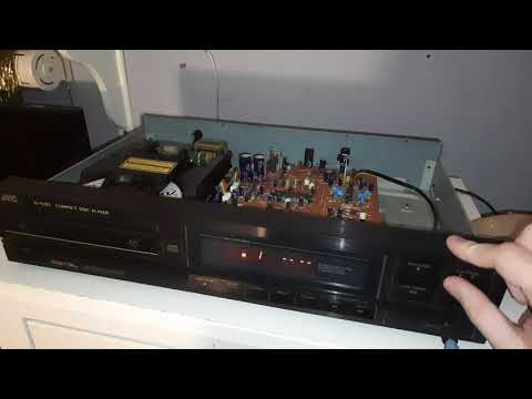 Update New CD Player reparieren und reinigen mit vollen Erfolg er läuft wieder wie am ersten Tag
