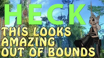 Out Of Bounds In East Shroud In Final Fantasy 14 Guide... Please?