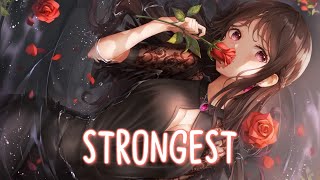 Nightcore - Strongest - Ina Wroldsen  (Alan Walker Remix) Resimi