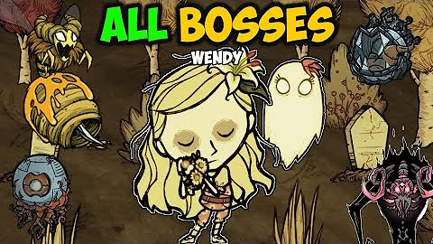 Defeating EVERY Boss as Wendy (and Abigail)