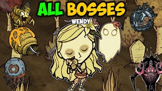 Defeating EVERY Boss as Wendy (and Abigail)