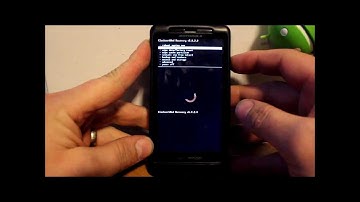 How to install CWM Recovery on the Droid X