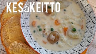 Kesäkeitto (Finnish Summer Soup)