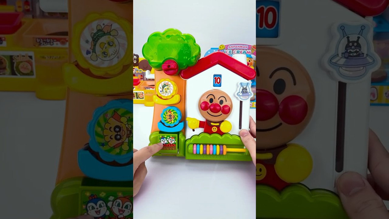 Satisfying Miniature: Anpanman Bathtub Count To 10 