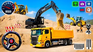 City Road Construction Simulator 3D - Mega Excavator Truck Power 🚧🔥 (Android Gameplay) screenshot 4