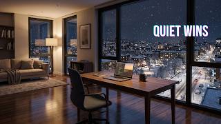 SNOWY NIGHT FOCUS — Deep Work Music for Study & Productivity