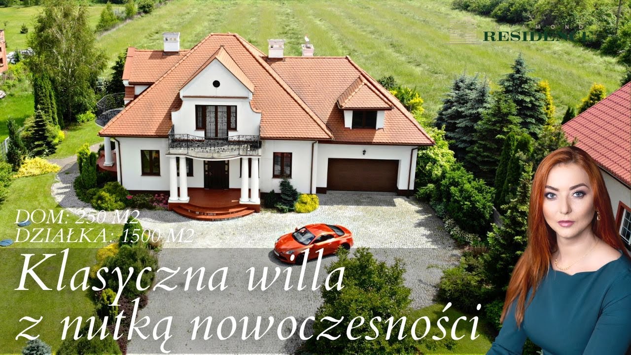 Klasyczna WILLA z nutką nowoczesności | 250 m2