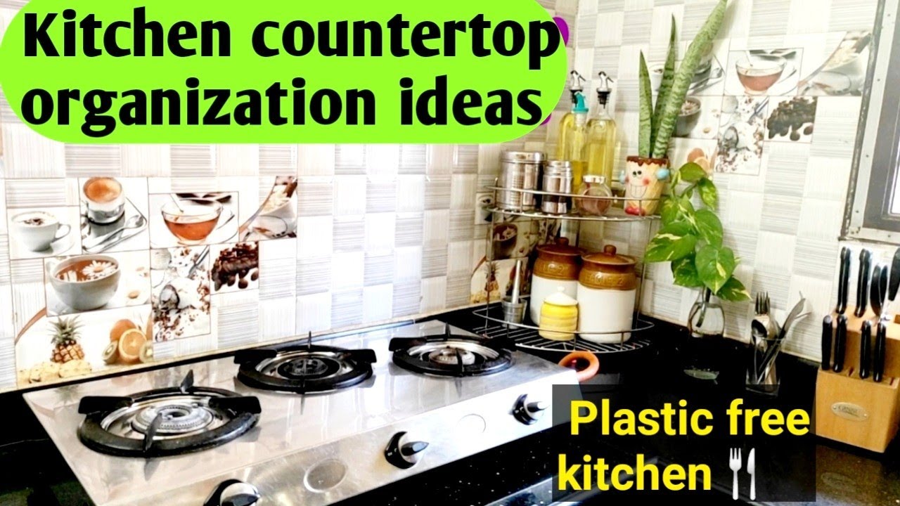 Kitchen organisation ideas in tamil kitchen countertop organization