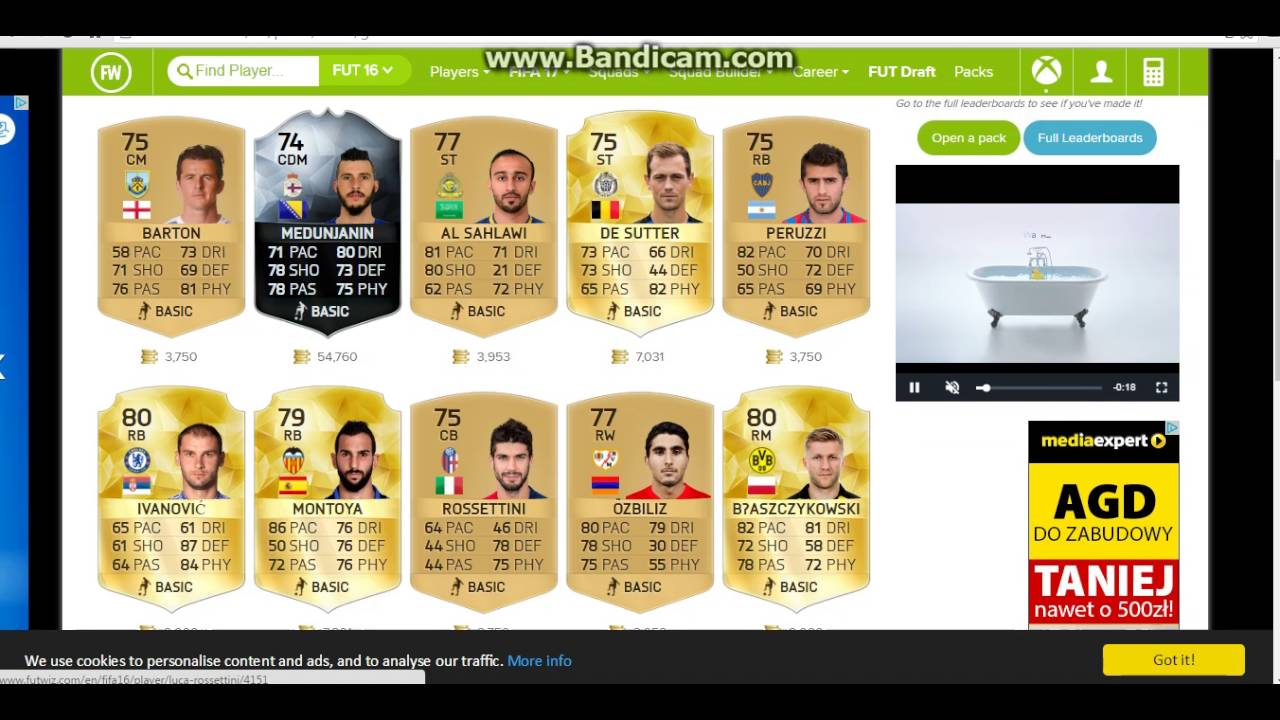 Otwieranie paczek z fify 14 #2 messi 98