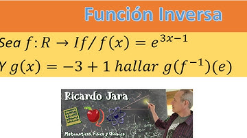 Función Inversa y Composición de Funciones