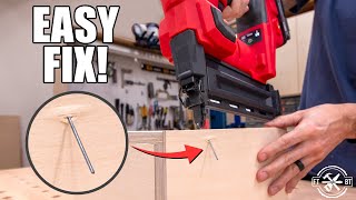 6 Nail Gun Mistakes You Should Avoid | Brad Nailer Tips