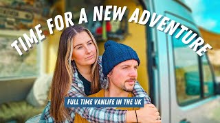 Full time vanlife in the UK?! New Chapter begins in the Peak District