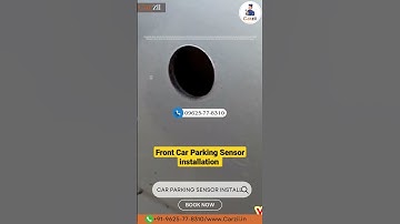 Parking Sensors कितनी दूर से आवाज़ करना शुरू कर देते हैं ? Car Parking Sensor installation #cars #yt